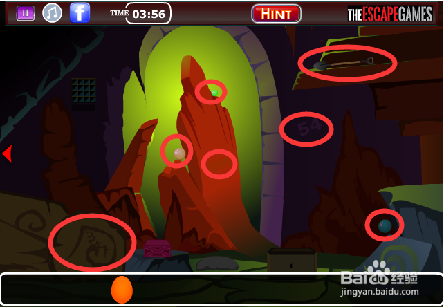 寻找红宝石逃脱怎么玩?