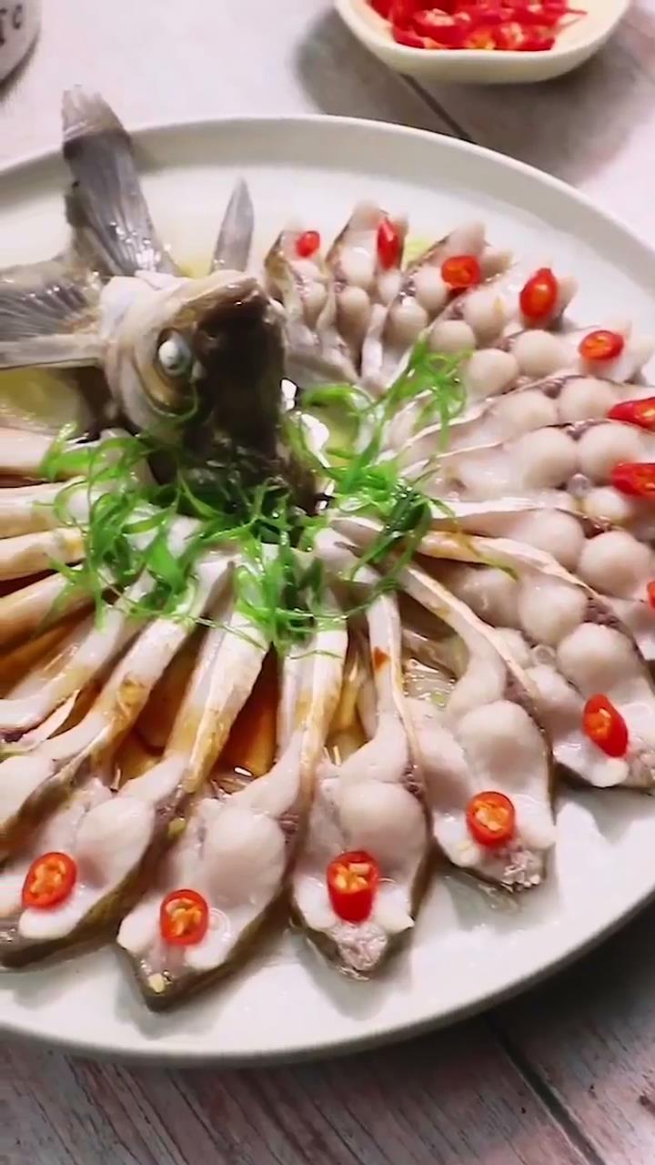 孔雀开屏鱼怎么做?