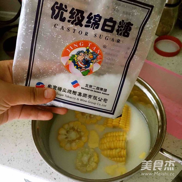 奶香玉米的做法