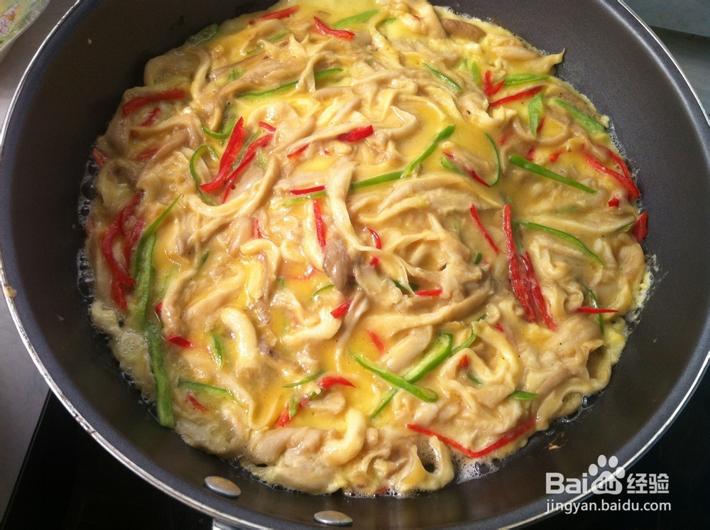 平菇饼、蔬菜饼——10分钟早餐