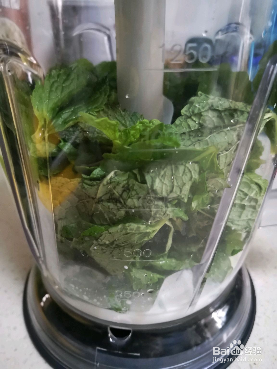 薄荷巧克力软冰淇淋的做法