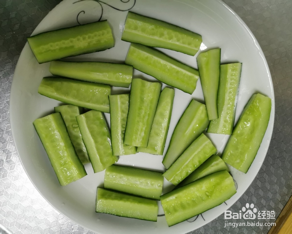 做家常菜喝粥小菜酱黄瓜的教程!