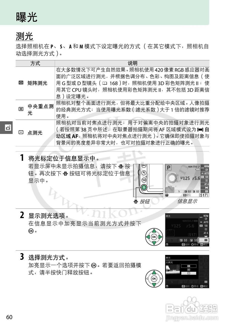 尼康NIKON D3200数码相机使用说明书:[8]
