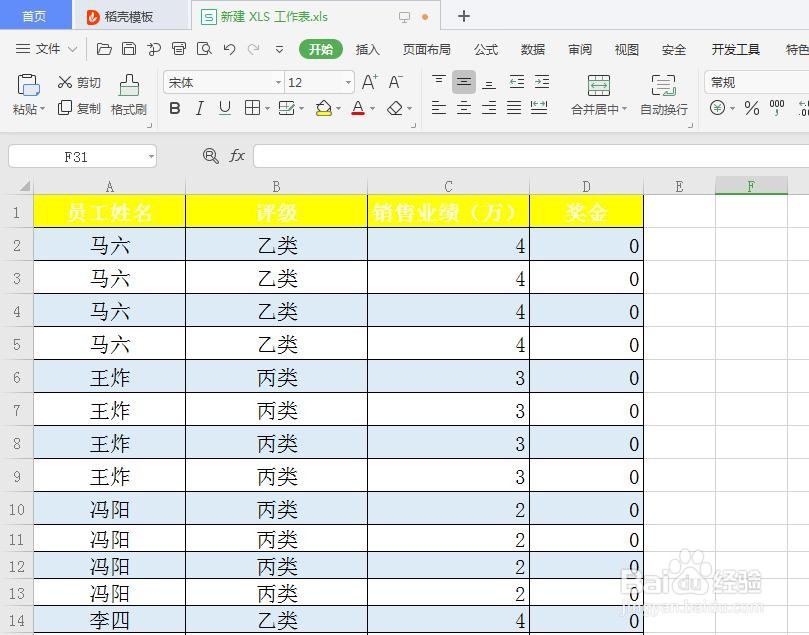 如何设置表格最后一行处于总显示状态