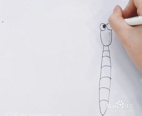 儿童贴画---用树叶怎么做好看的蜻蜓