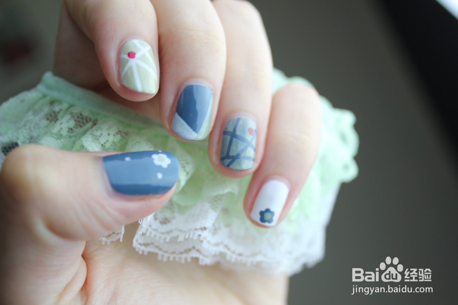 自己如何在家做美甲