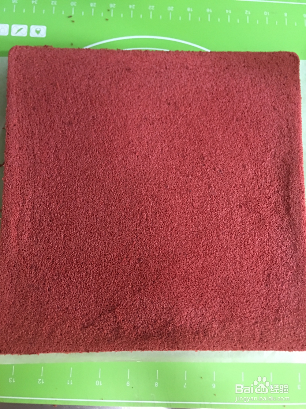 做红丝绒蛋糕卷超详细的方法