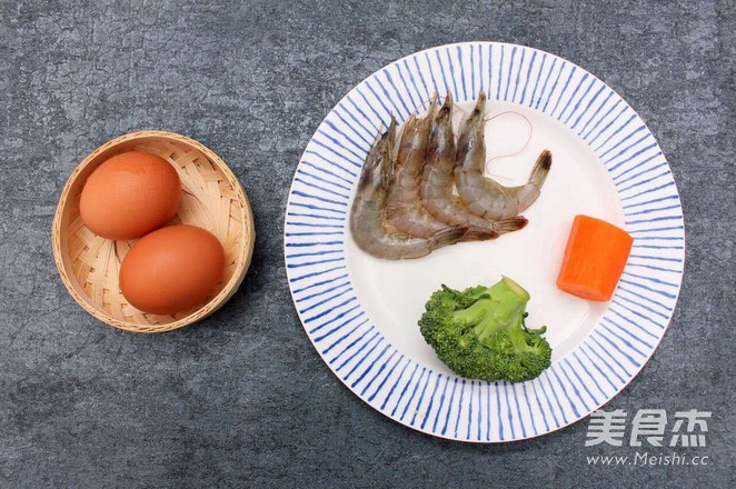 西兰花鲜虾蛋卷 宝宝健康食谱