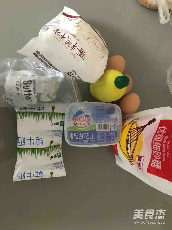 轻乳酪蛋糕的做法