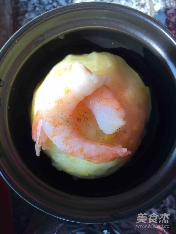 虾仁土豆泥的做法