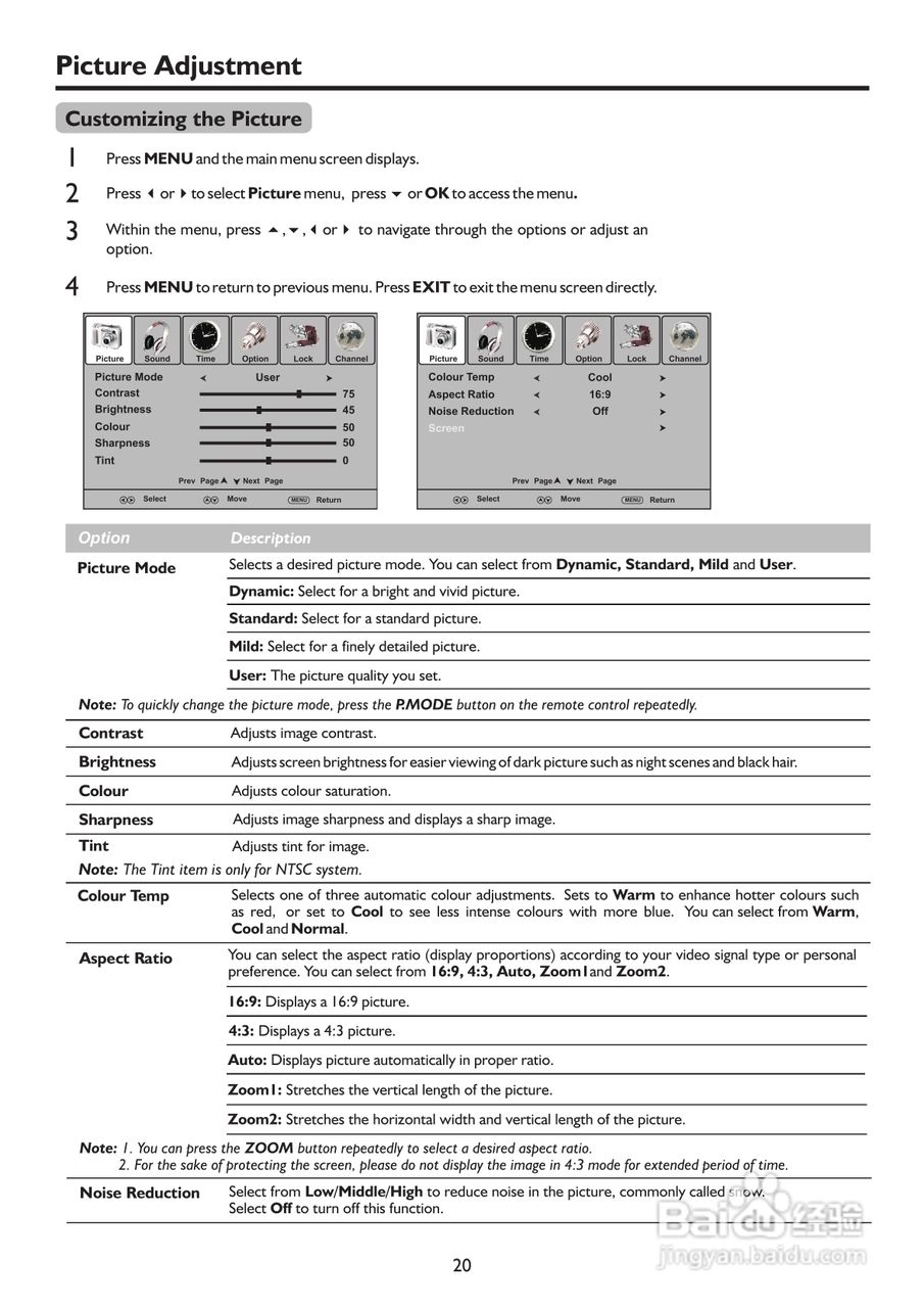 SANYO LCD-22XR9DKH LCD 电视说明书:[3]