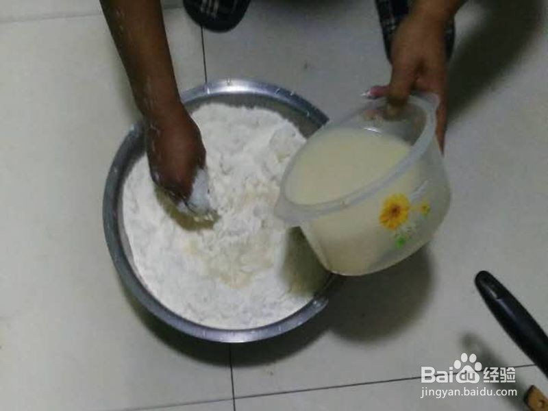 手工馒头的制作方法