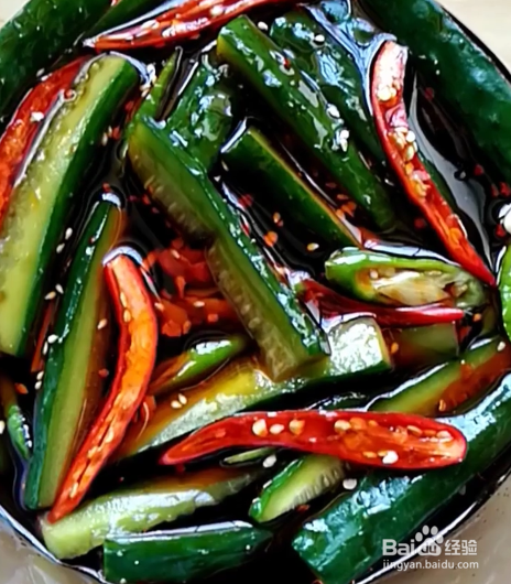 泡菜脆黄瓜的做法