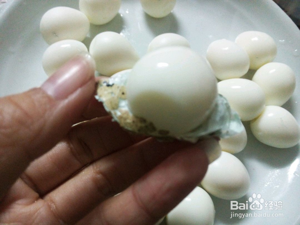 鹌鹑蛋怎么剥皮才快的简单方法