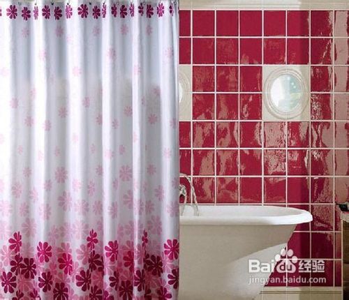 浴室装修设计之浴帘选择技巧