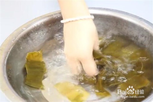 海带上的泥沙怎样洗净