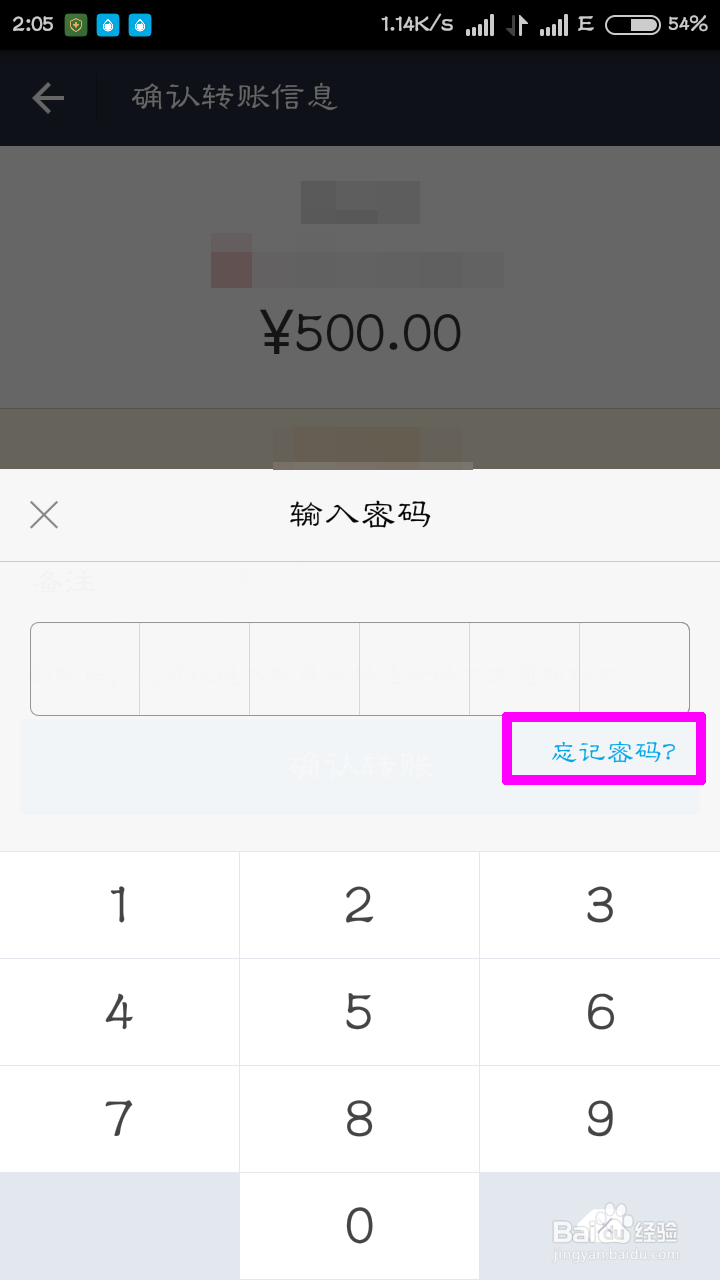 支付宝忘记支付密码怎么办