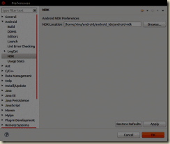 配置OpenCV4Android开发环境