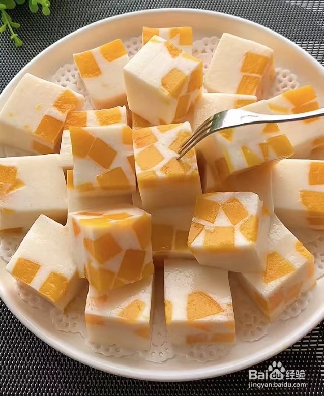 芒果布丁的做法