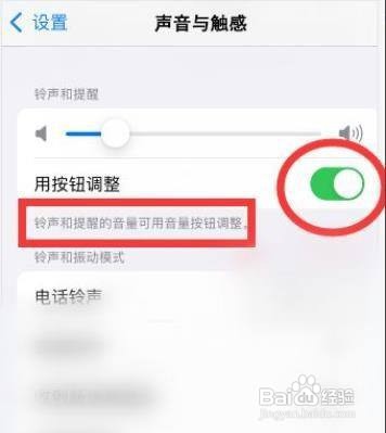 苹果通知音量和铃声如何分开？