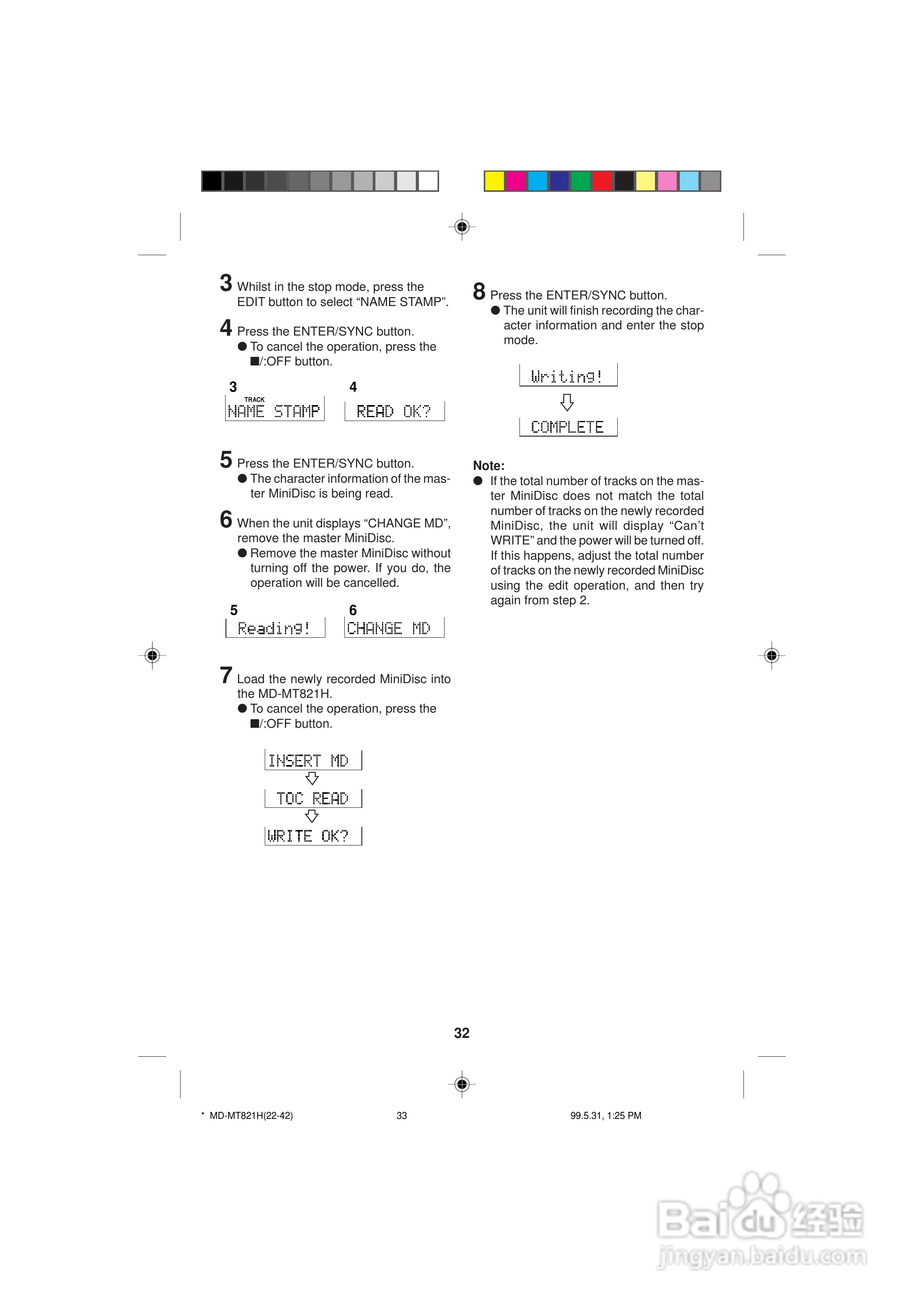 夏普MD-MT821H数码影音使用说明书:[4]