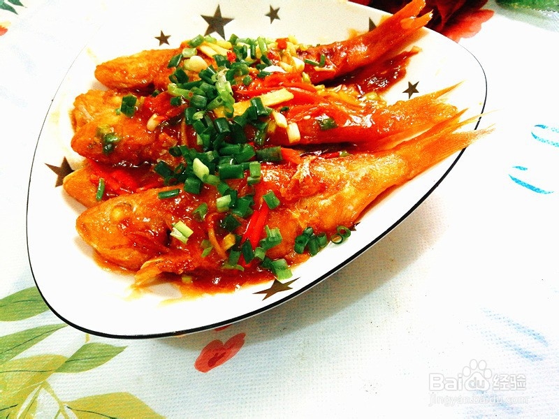 番茄酱烧红杉鱼的做法