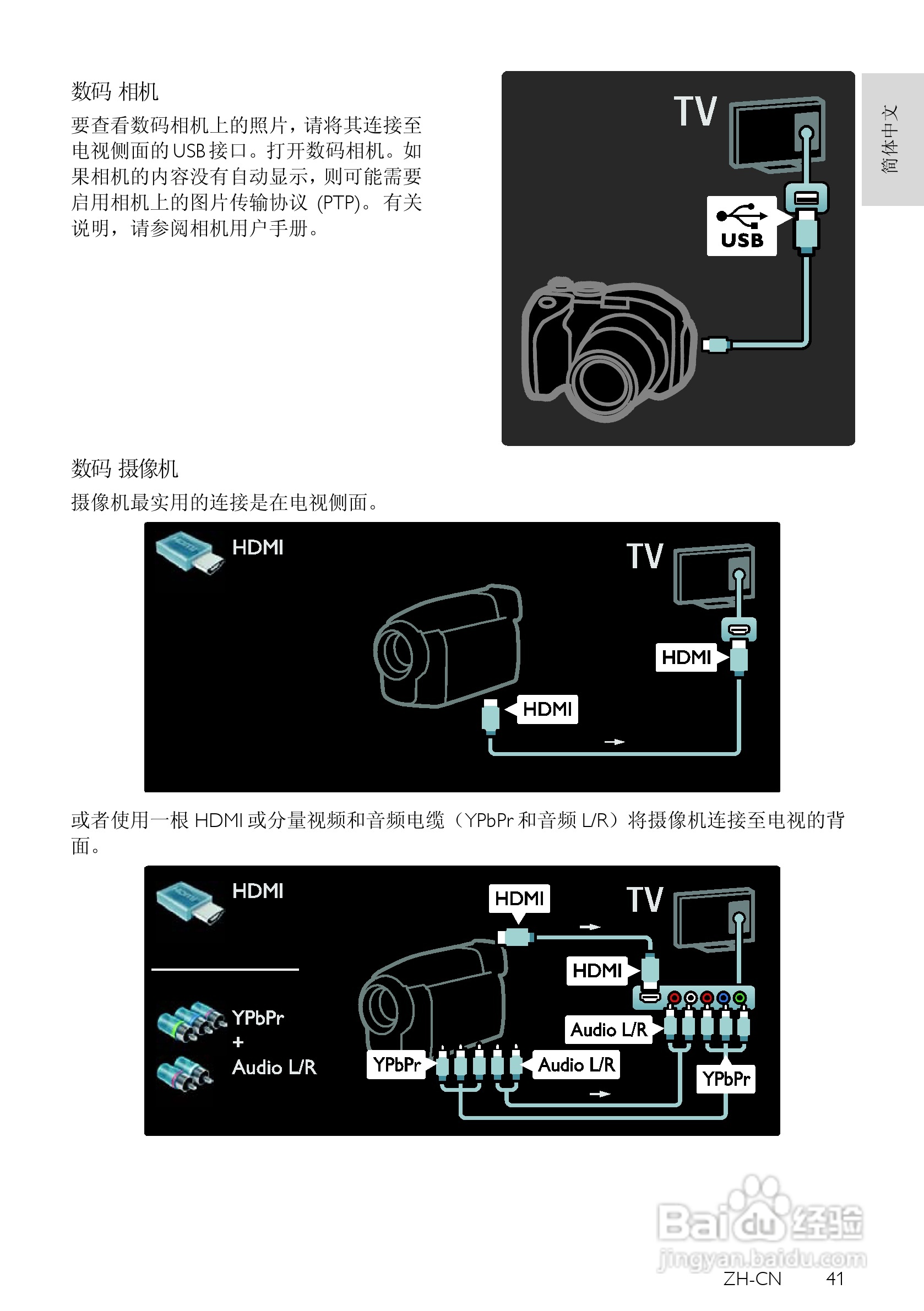 飞利浦40PFL6655D/93液晶彩电使用说明书:[5]
