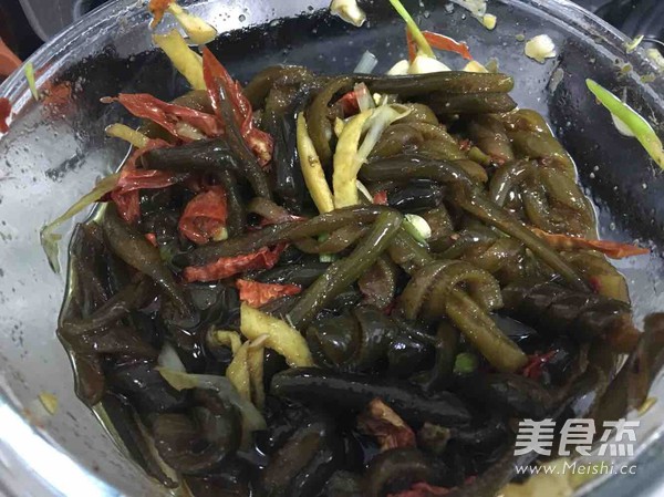 凉拌海茸的做法
