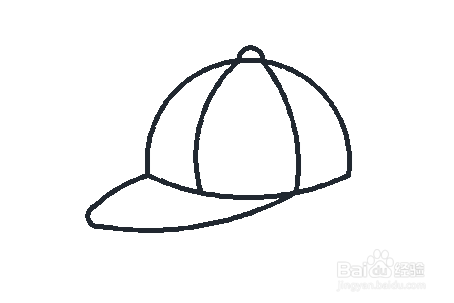 怎么画一个简单的鸭舌帽