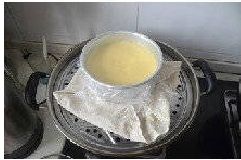 酸奶蛋糕的制作方法——只要有蒸锅就能做的蛋糕