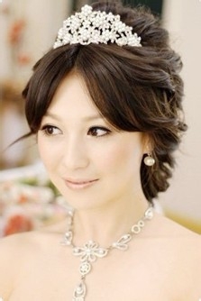 圆脸新娘如何打造V脸妆容