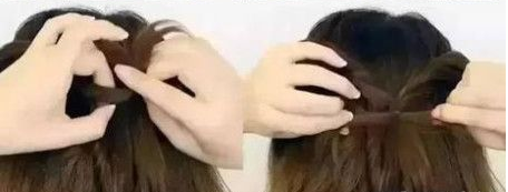 短发适合的扎发