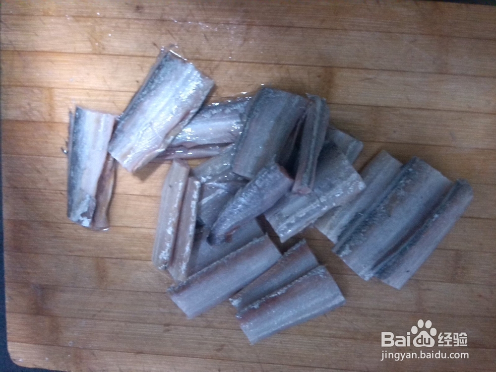 干炸带鱼的做法