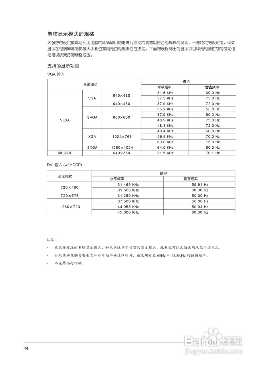 中晶MICROTEK型42寸等离子电视机使用说明书:[3]