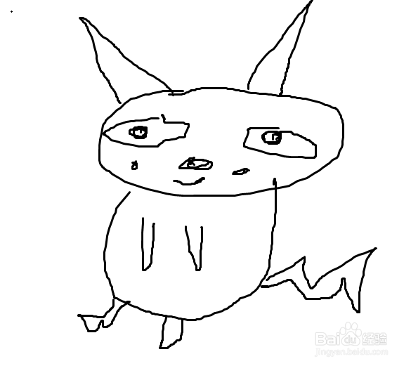 如何快速画出一只皮卡丘