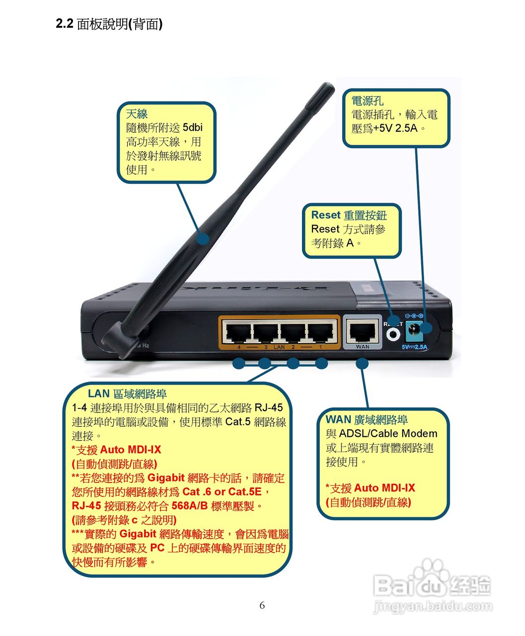 D-Link DGL-4300无线宽频路由器安装说明书:[1]