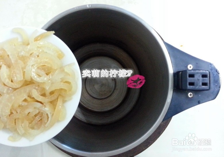 冬季食谱：[1]怎么样用豆浆机做卤味猪皮冻