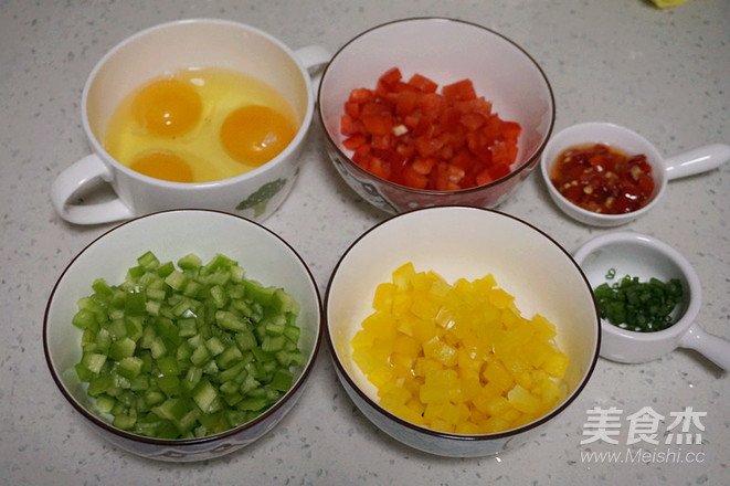 彩椒炒鸡蛋的做法