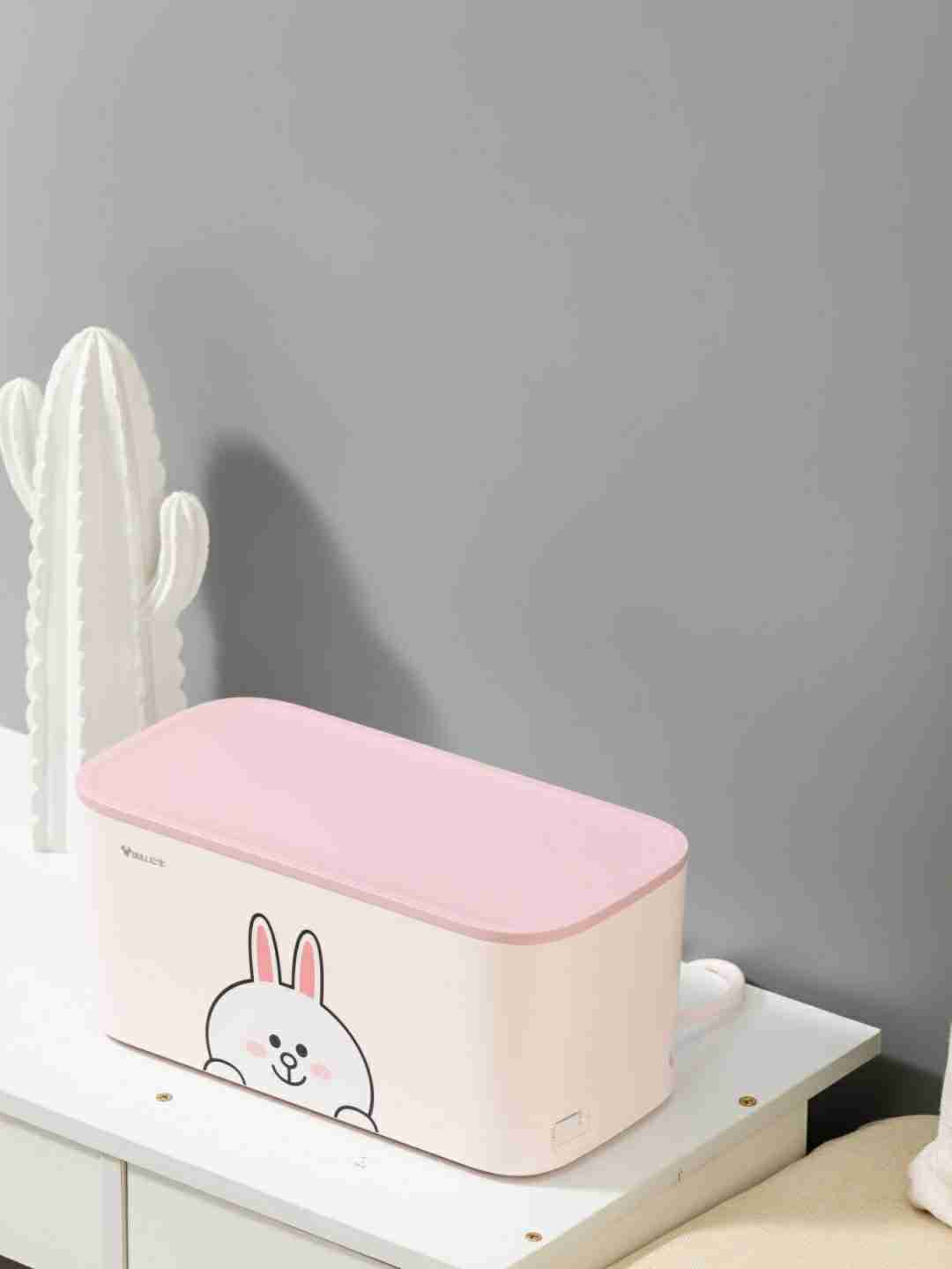 你的桌面有可妮兔吗?超可爱的一款收纳盒