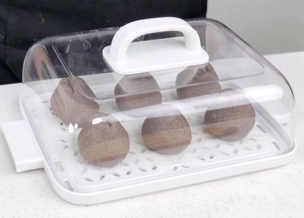 黑芝麻杂粮馒头