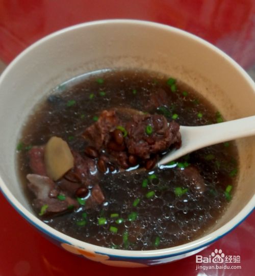 黑豆汤的做法