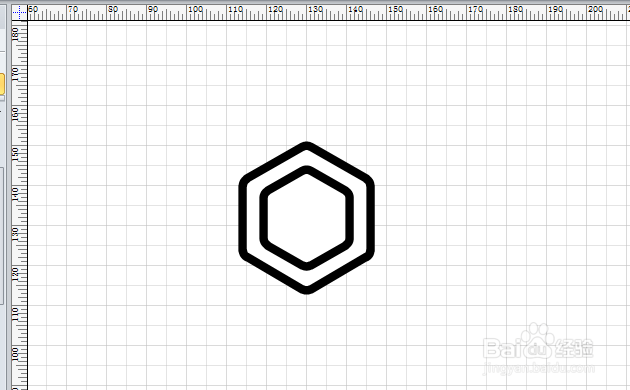 如何用visio绘制雪花图案？
