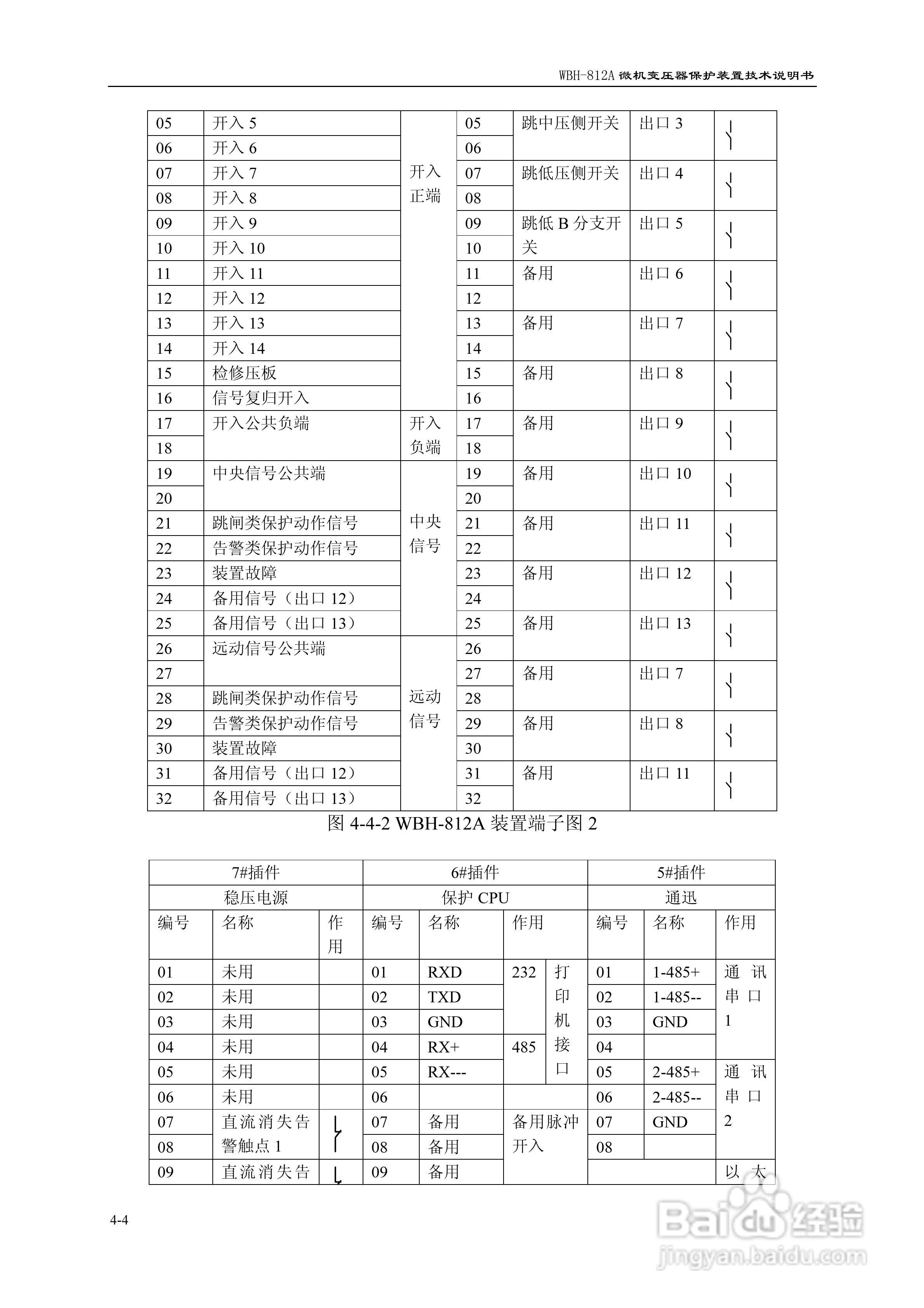 许继WBH-812A微机变压器保护装置说明书:[2]