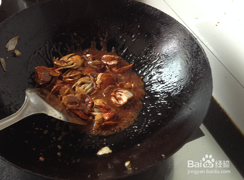 螃蟹酱土豆的做法之一