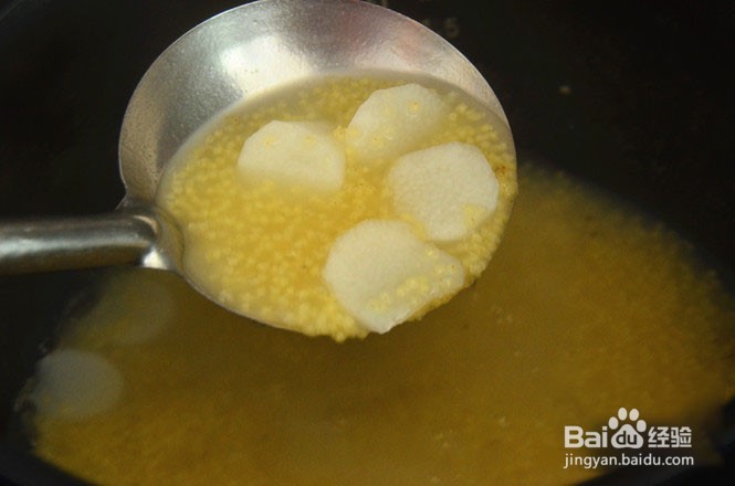 如何制作小米山药粥