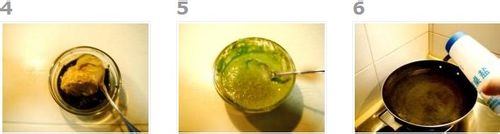 “绿酱虾球螺丝面”的做法