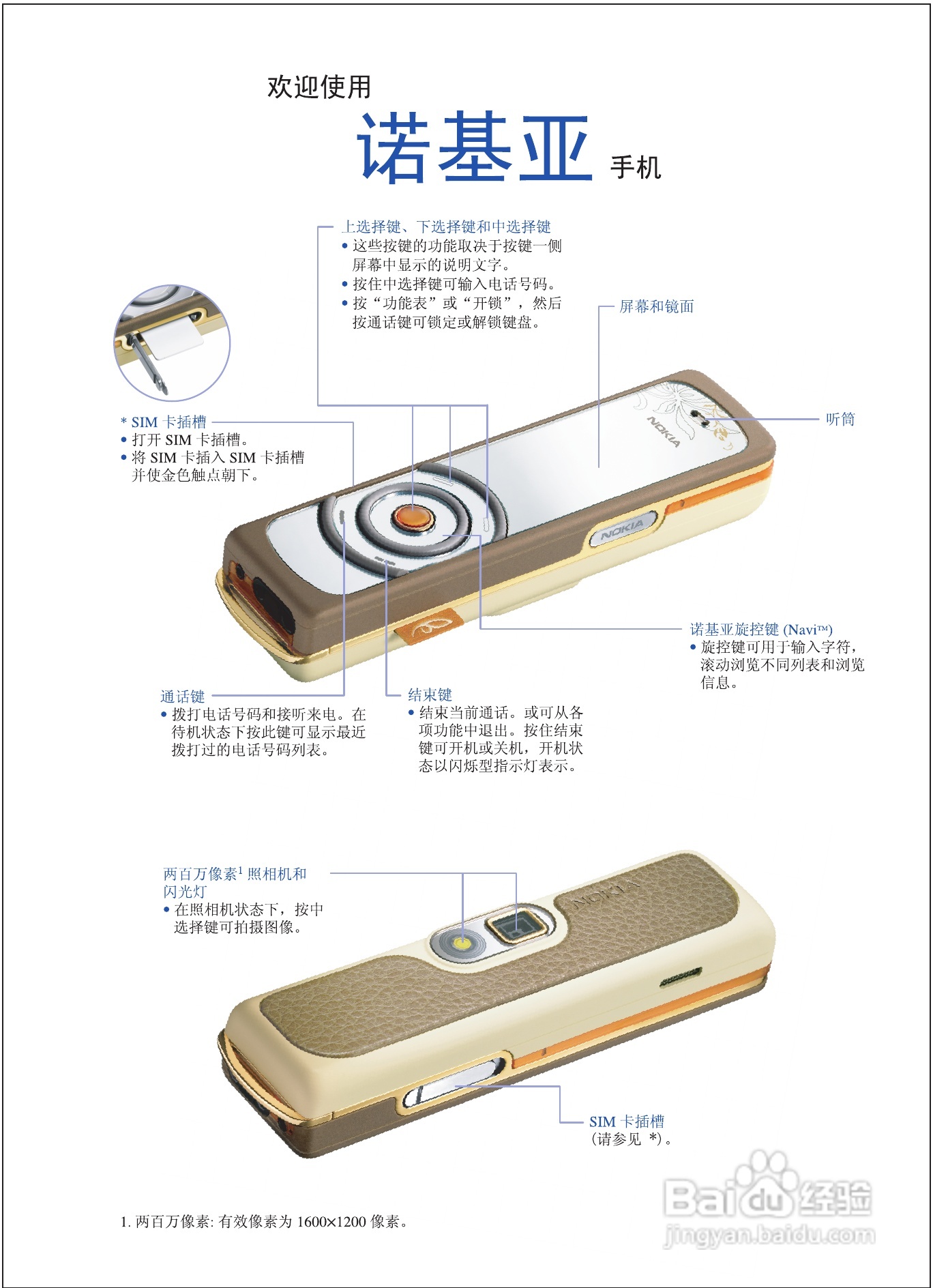诺基亚7380手机使用说明书:[1]