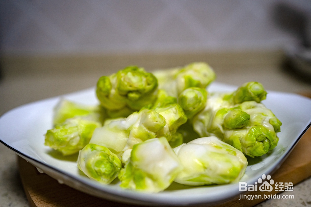 诱惑味蕾的清炒儿菜