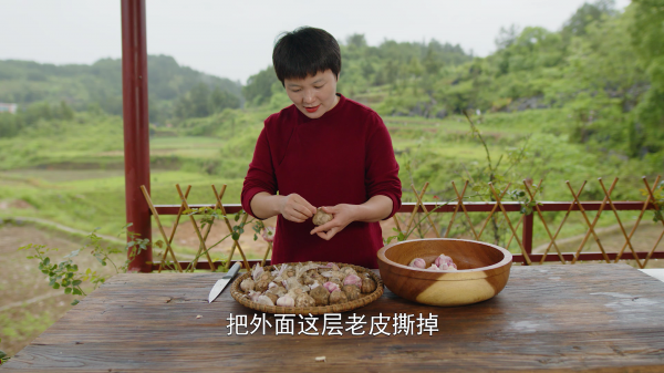 传统江浙沪小吃糖蒜