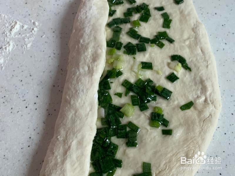 省事免揉葱油发面饼的做法
